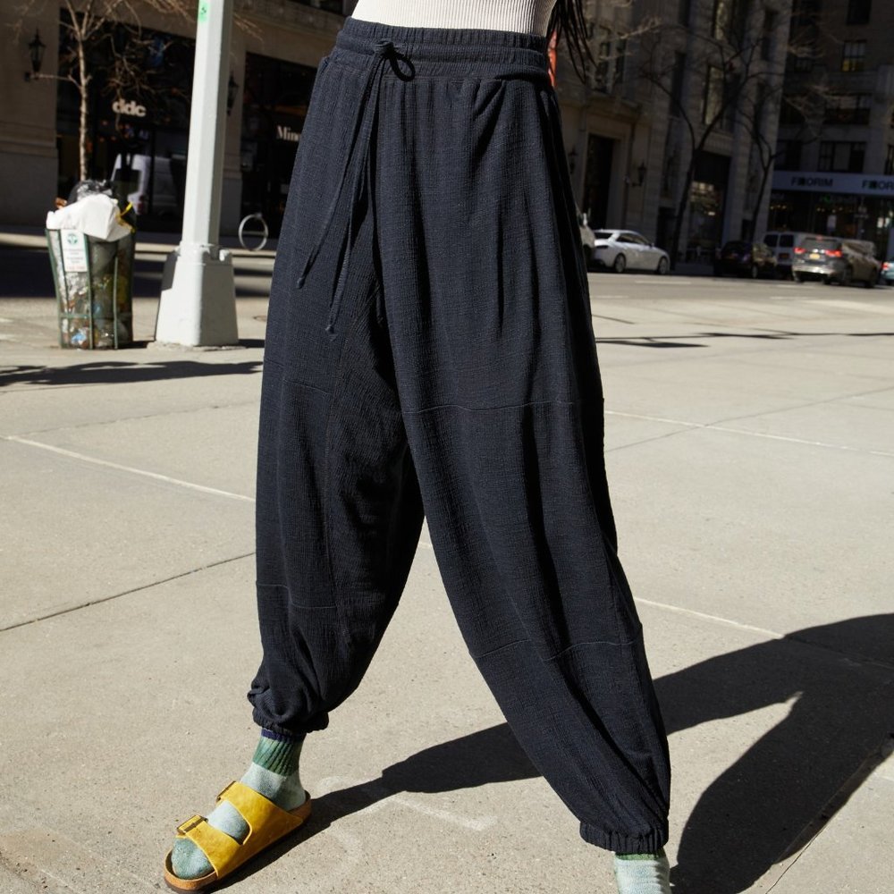 🎉LAST CHANCE🎉 NWT FP Movement Full Hearts Harem Pants / Black - Picture 3 of 6